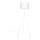 ByRydens - Gulvlampe RINA 1xE27/5W/230V hvid