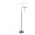 ByRydens - LED gulvlampe ORLANDO 1xE27/5W/230V + LED/3W hvid/bronze diameter 36 cm