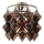 ByRydens - Loftlampe GEMMA 1xE27/5W/230V Ø 45 cm