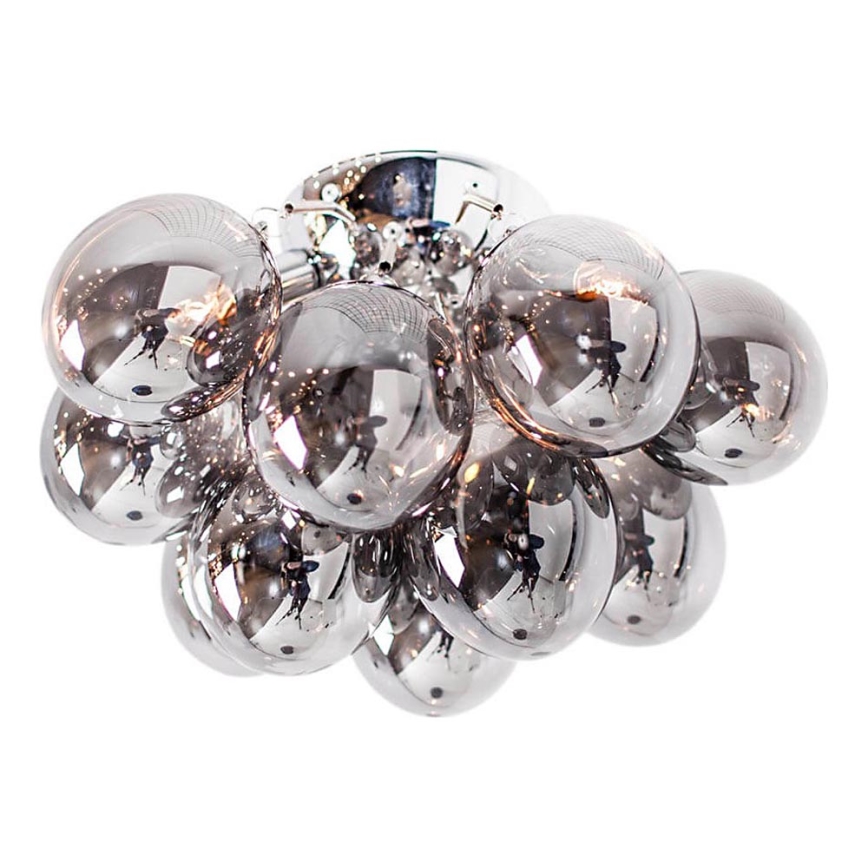 ByRydens - Loftlampe GRANDE 3xG9/4W/230V røget/sort diameter 30 cm