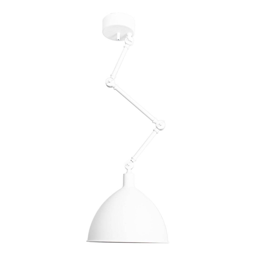 ByRydens - Loftlampe på stang BAZAR 1xE27/5W/230V hvid