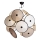 ByRydens - Lysekrone med kabel CAPPELLO 4xE14/5W/230V