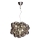 ByRydens - Pendel GROSS 8xG9/4W/230V røget/sort diameter 50 cm