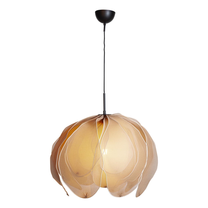 ByRydens - Pendel LOU LOU 1xE27/5W/230V beige diameter 80 cm
