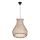 ByRydens - Pendel SEAGRASS 1xE27/8W/230V beige diameter 49 cm