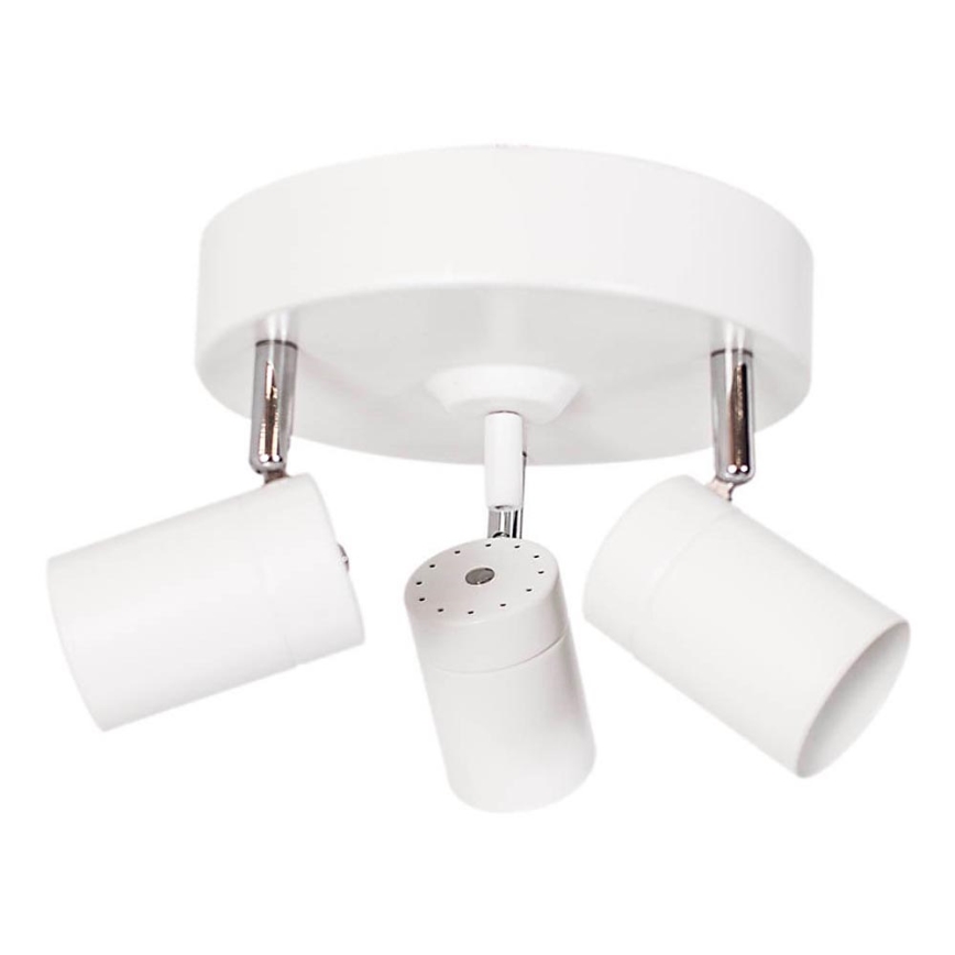 ByRydens - Spotlampe CORRECT 3xGU10/7W/230V hvid diameter 20 cm