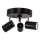 ByRydens - Spotlampe CORRECT 3xGU10/7W/230V sort diameter 20 cm
