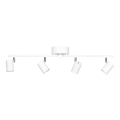 ByRydens - Spotlampe CORRECT 4xGU10/7W/230V hvid