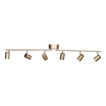 ByRydens - Spotlampe CORRECT 6xGU10/7W/230V guldfarvet