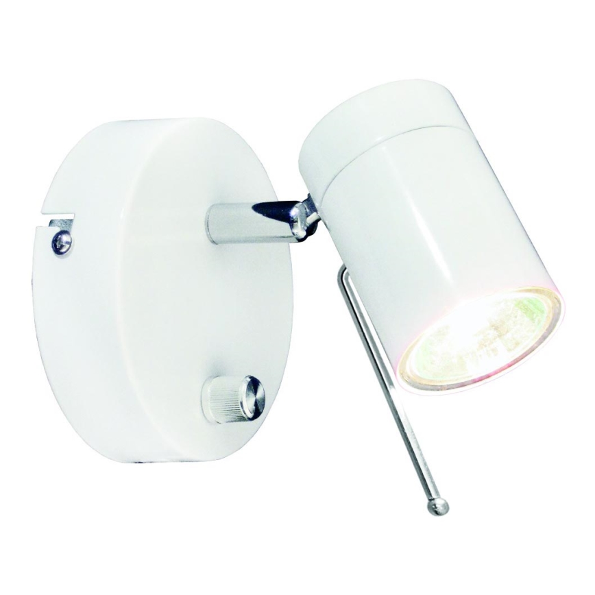ByRydens - Vægspot dæmpbar CORRECT 1xGU10/7W/230V hvid