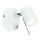 ByRydens - Vægspot dæmpbar CORRECT 1xGU10/7W/230V hvid