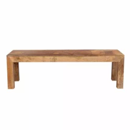 Bænk HINA 175x40 cm massiv/mangotræ