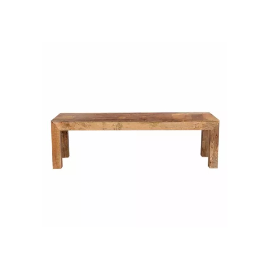 Bænk HINA 175x40 cm massiv/mangotræ