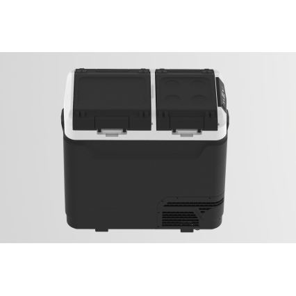 Bærbar bilkøleboks 60 l 230V/12V/24V/230V grå