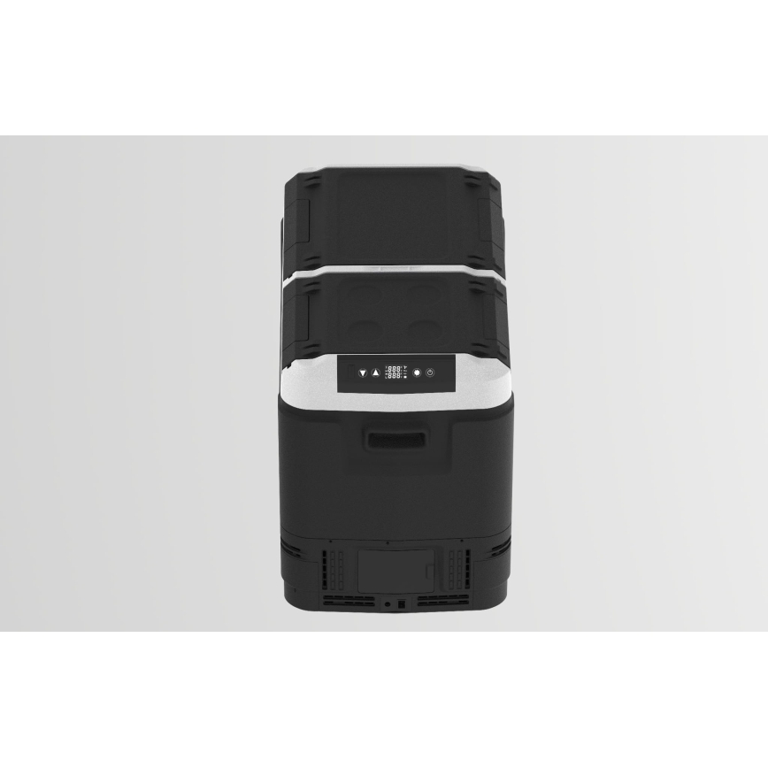 Bærbar bilkøleboks 60 l 230V/12V/24V/230V grå