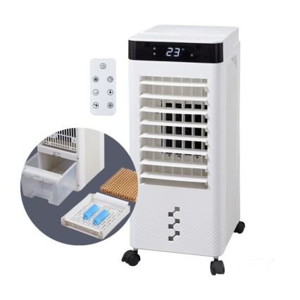 Bærbar fordampningskøler VIENTO COOL 65W/230V hvid + fjernbetjening