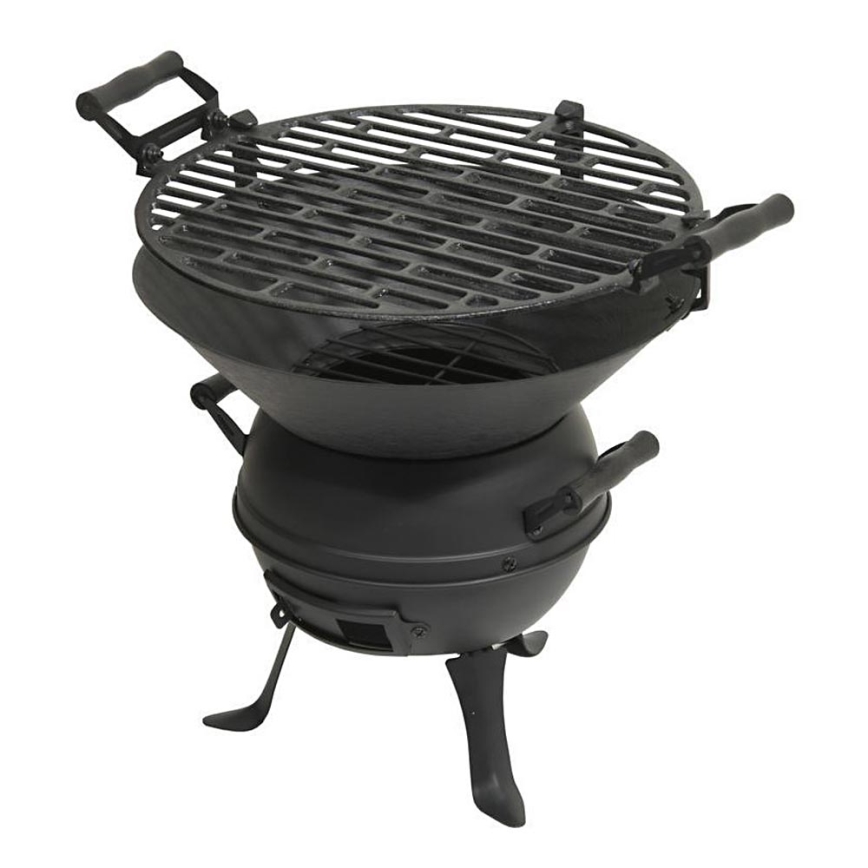 Bærbar grill 35 cm