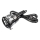 Bærbar lampe til stikkontakt 1xE27/60W/230V