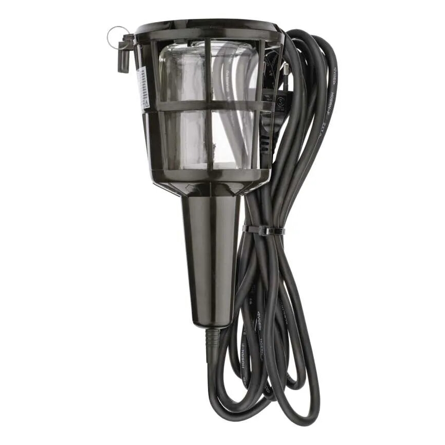 Bærbar lampe til stikkontakt 1xE27/60W/230V
