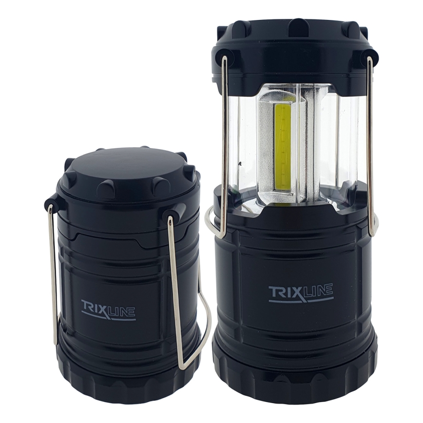Bærbar LED campinglampe 3xLED/3W/3xAAA 6400K