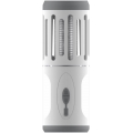 Bærbar LED lampe genopladelig med insektfælde LED/6W/1800 mAh IPX4 hvid/grå