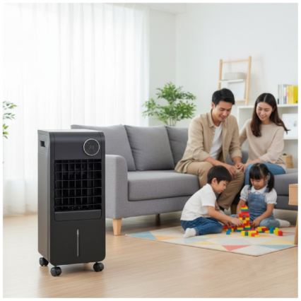 Bærbar luftkøler VIENTO COOL-R 65W/230V sort + fjernbetjening