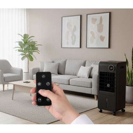 Bærbar luftkøler VIENTO COOL-R 65W/230V sort + fjernbetjening