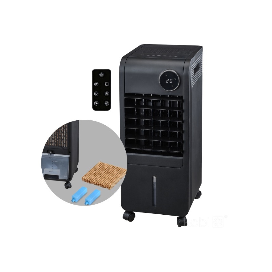 Bærbar luftkøler VIENTO COOL-R 65W/230V sort + fjernbetjening