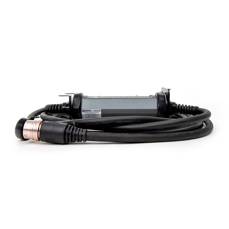 Bærbar oplader til elbiler med 4 adaptere Type 2 32A/480V 22kW 5 m IP67