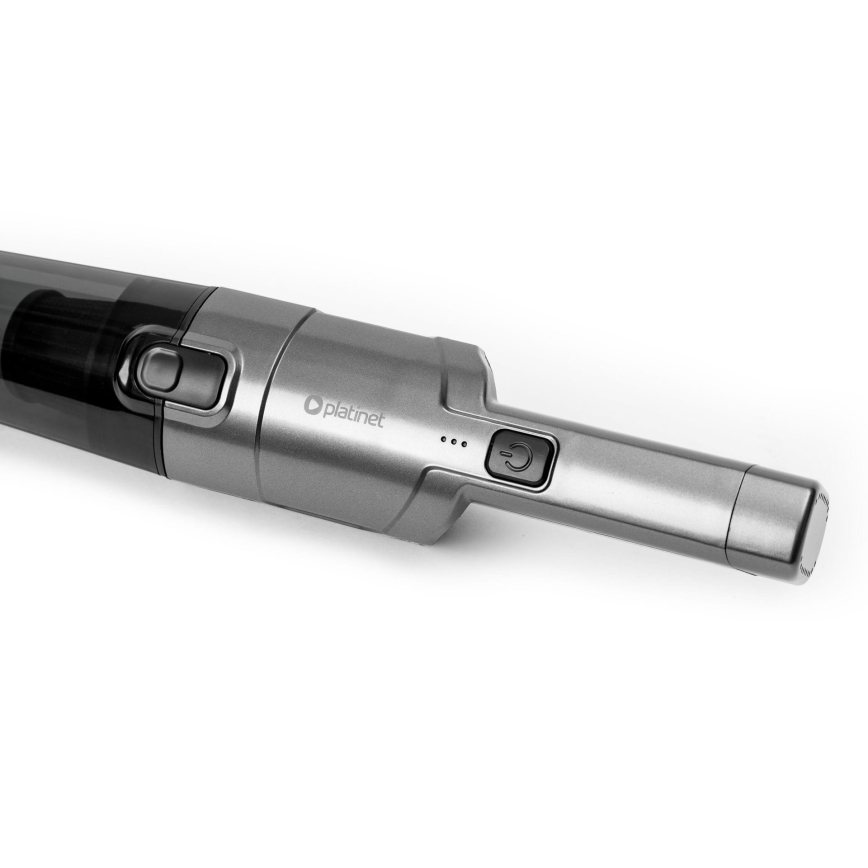 Bærbar støvsuger til bil genopladelig 75W/2800 mAh sort