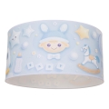 Børne loftlampe KIDS ROOM 1xE27/60W/230V Ø 40 cm astronaut