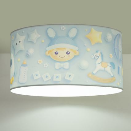 Børne loftlampe KIDS ROOM 1xE27/60W/230V Ø 40 cm astronaut
