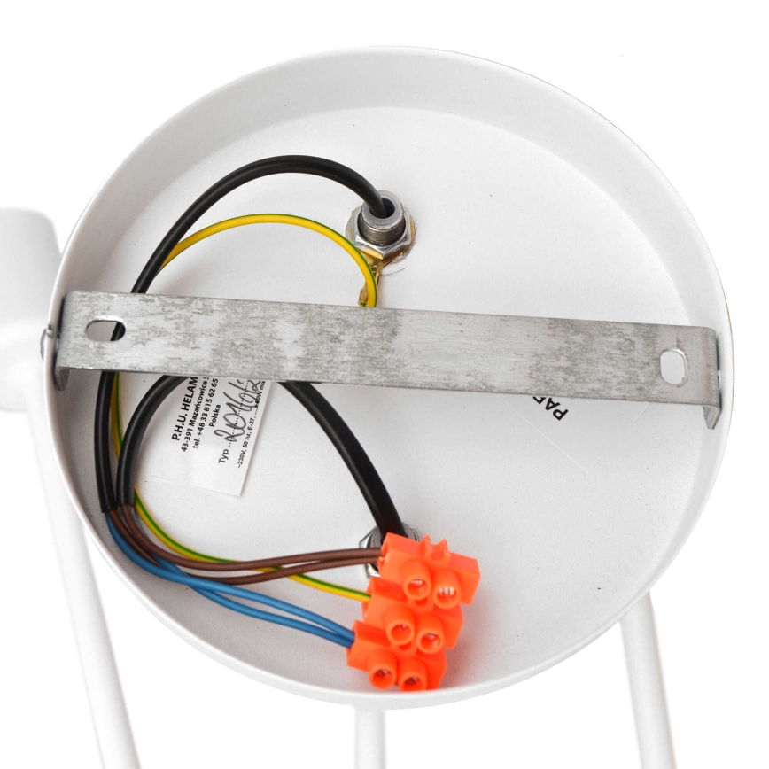 Børneplafondlampe OXFORD 2xE27/15W/230V hvid