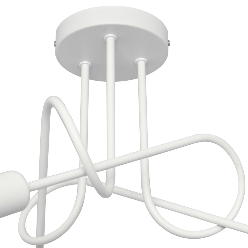 Børneplafondlampe OXFORD 3xE27/15W/230V hvid