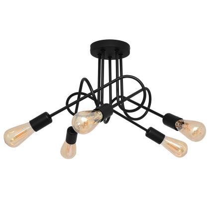 Børneplafondlampe OXFORD 5xE27/15W/230V