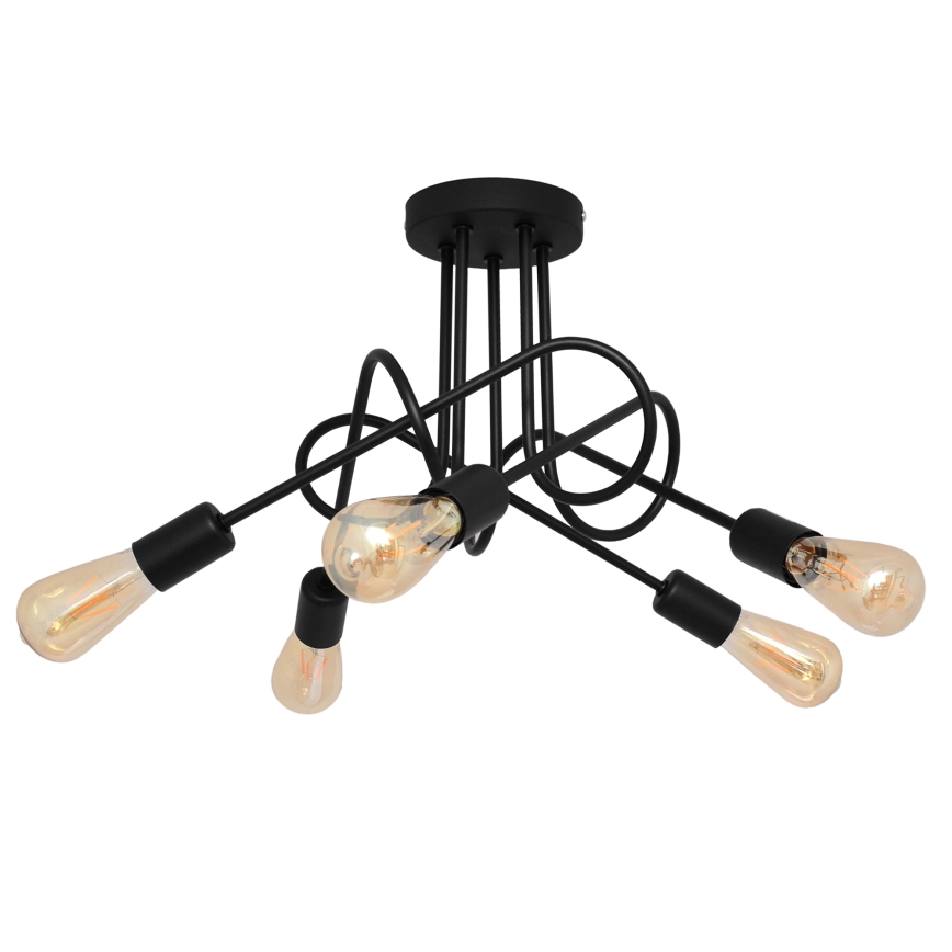 Børneplafondlampe OXFORD 5xE27/15W/230V