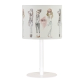 Børnebordlampe GIRLS VIBES 1xE27/60W/230V Ø 18 cm til piger