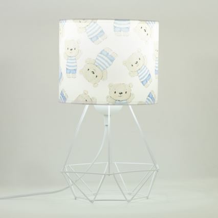 Børnebordlampe KIDS ROOM 1xE27/60W/230V pr. 18 cm bamse