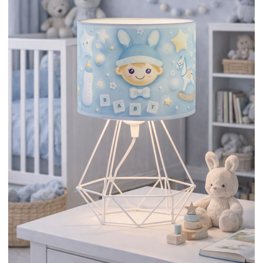 Børnebordlampe KIDS ROOM 1xE27/60W/230V Ø 18 cm astronaut