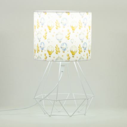Børnebordlampe KIDS ROOM 1xE27/60W/230V Ø 18 cm balloner