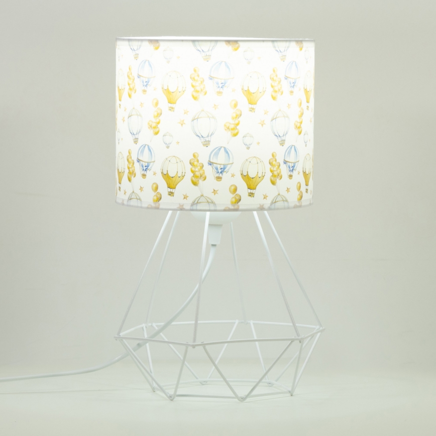 Børnebordlampe KIDS ROOM 1xE27/60W/230V Ø 18 cm balloner