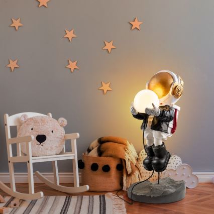 Børnelampe ASTRONAUT 1xE14/40W/230V kobber