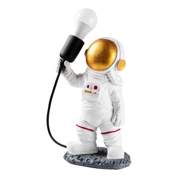 Børnelampe ASTRONAUT 1xE27/40W/230V kobber/hvid