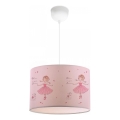 Børnelampe CANDY 1xE27/40W/230V lyserød