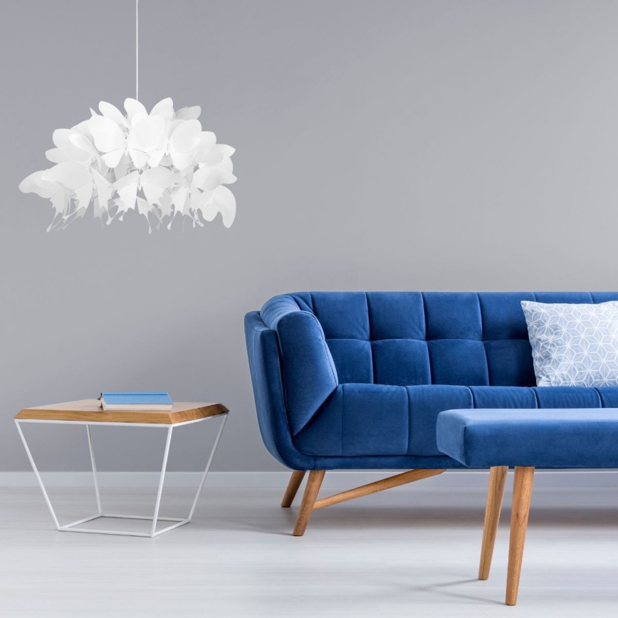 Børnelampe FARFALLA 1xE27/60W/230V hvid