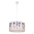 Børnelampe GIRLS VIBES 1xE27/60W/230V Ø 40 cm til piger