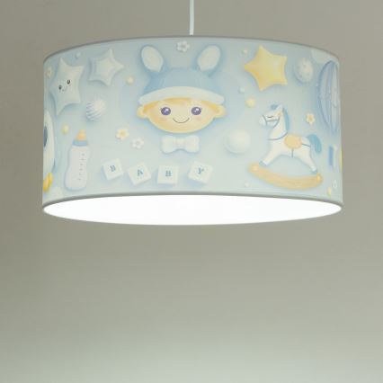 Børnelampe KIDS ROOM 1xE27/60W/230V Ø 40 cm astronaut
