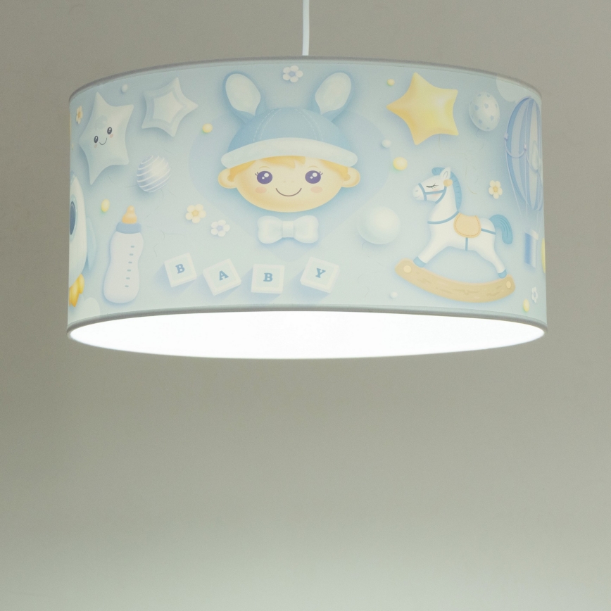 Børnelampe KIDS ROOM 1xE27/60W/230V Ø 40 cm astronaut
