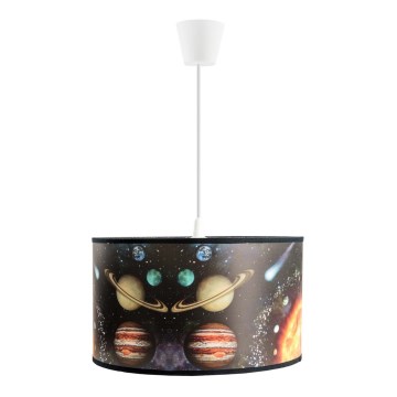 Børnelampe på ledning SPACE 1xE27/60W/230V