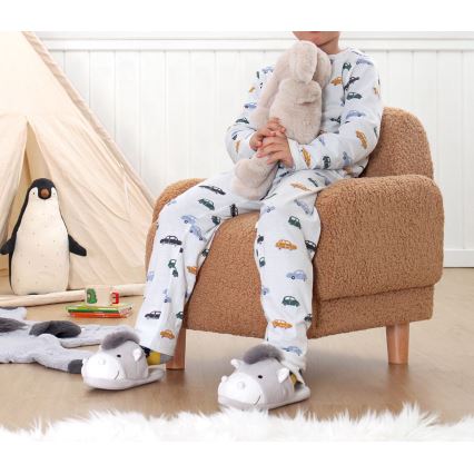 Børnelænestol LORY i brun